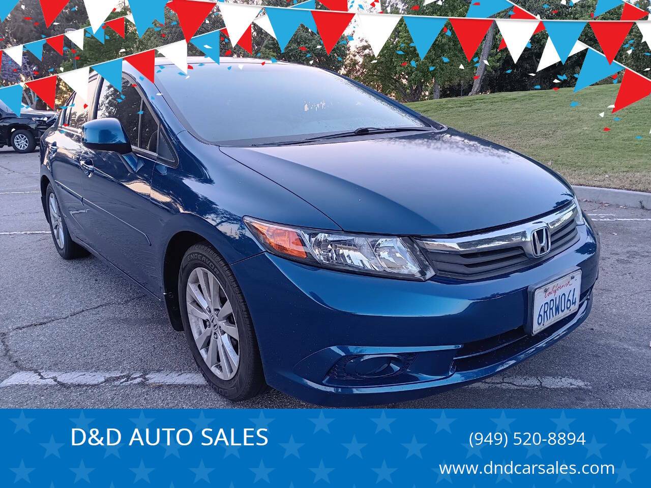 2012 Honda Civic EX — Sedan — 144,693 mi — Whittier, CA