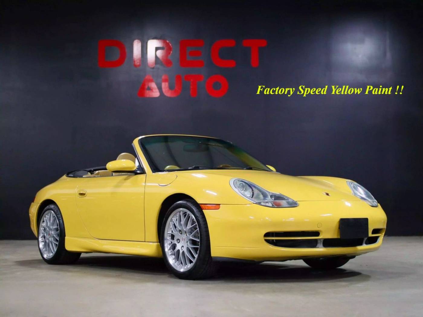 2001 Porsche 911 Carrera 4 — Convertible — 47,981 mi — Orlando, FL