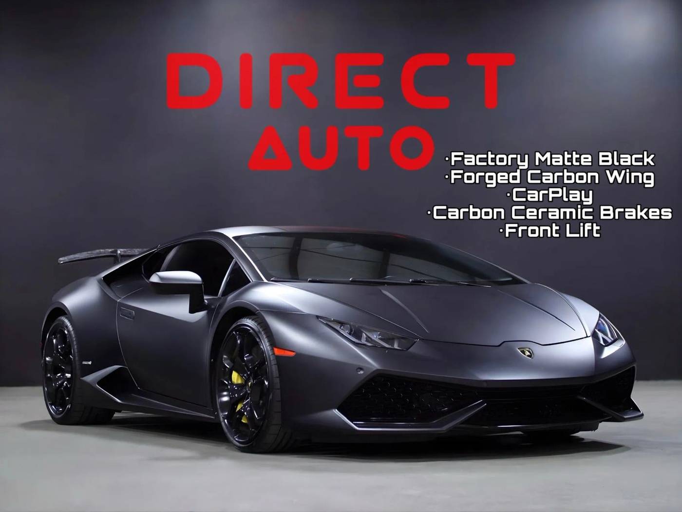 2015 Lamborghini Huracan LP 610-4