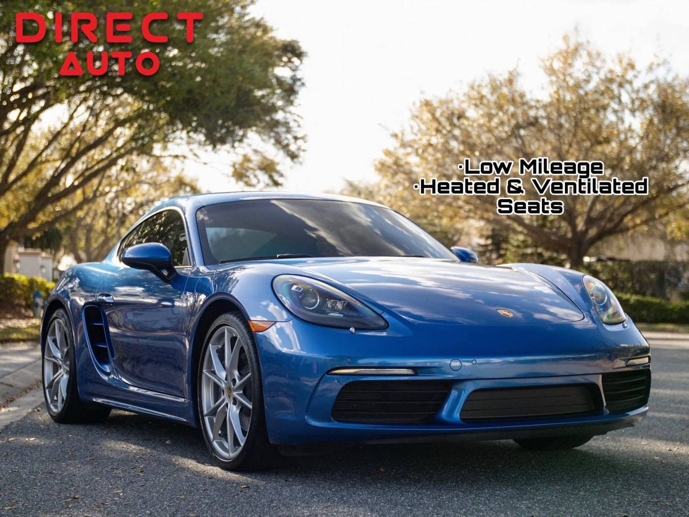 2018 Porsche 718 Cayman 718 Cayman — Coupe — 55,625 mi — Orlando, FL