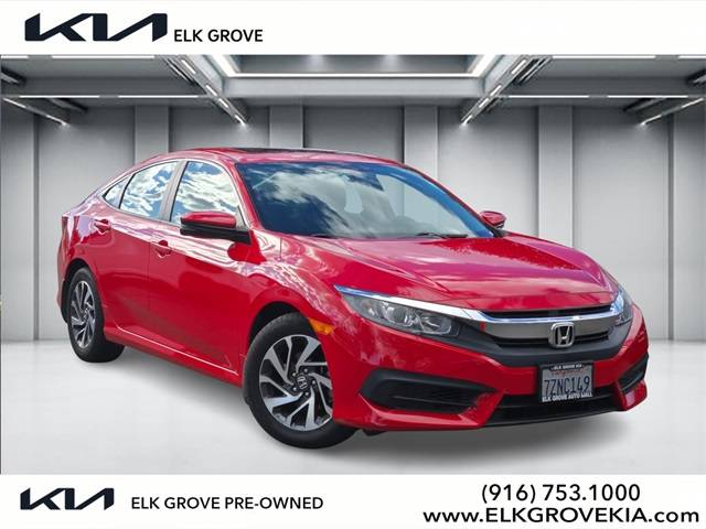 2017 Honda Civic EX — Sedan — 44,211 mi — Elk Grove, CA