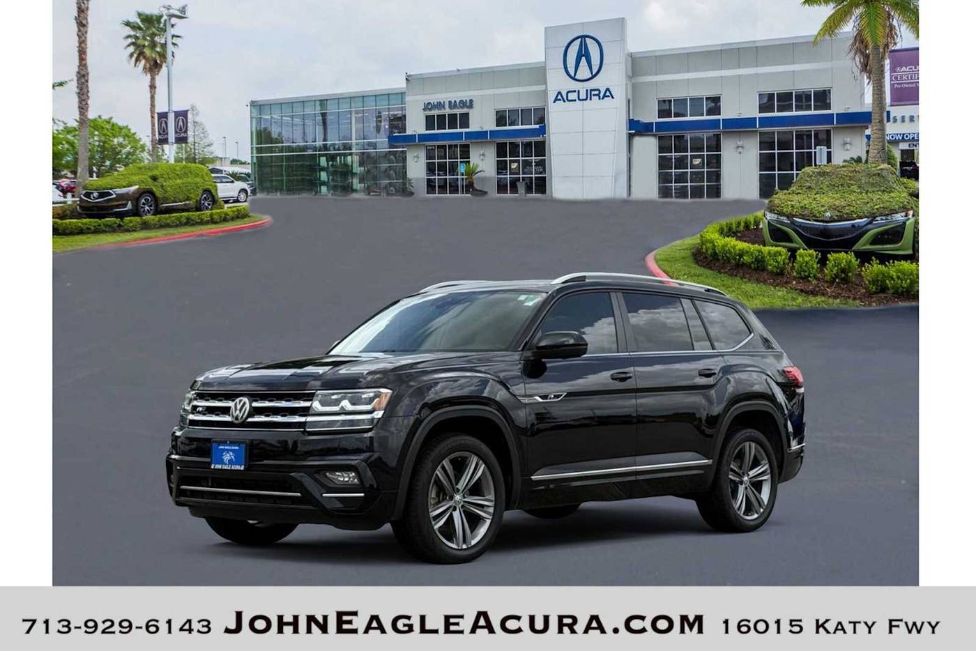2019 Volkswagen Atlas SE with Technology R-Line — SUV — 90,072 mi — Houston, TX