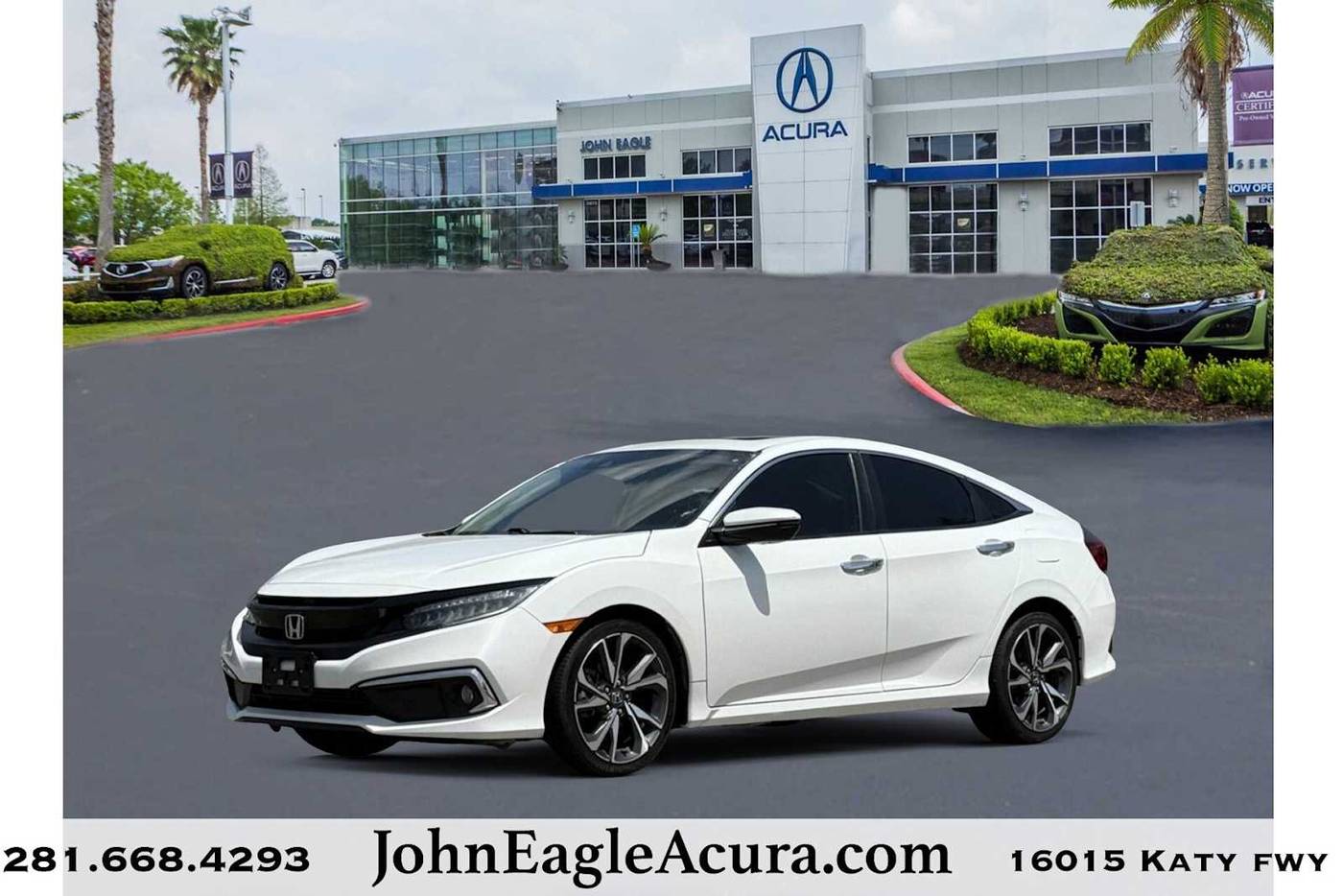 2020 Honda Civic Touring — Sedan — 77,176 mi — Houston, TX