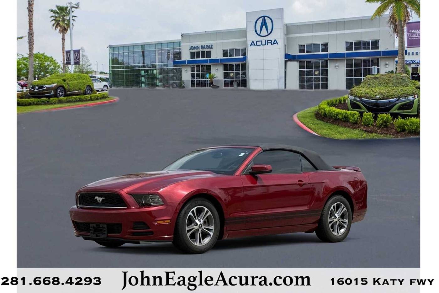 2014 Ford Mustang V6 Premium — Convertible — 46,008 mi — Houston, TX