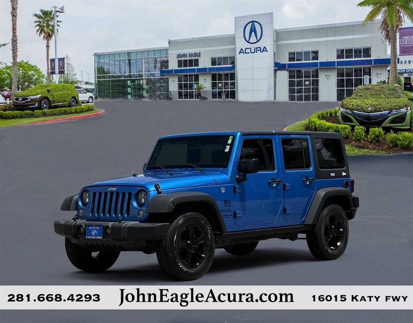 2016 Jeep Wrangler Sport — SUV — 109,138 mi — Houston, TX