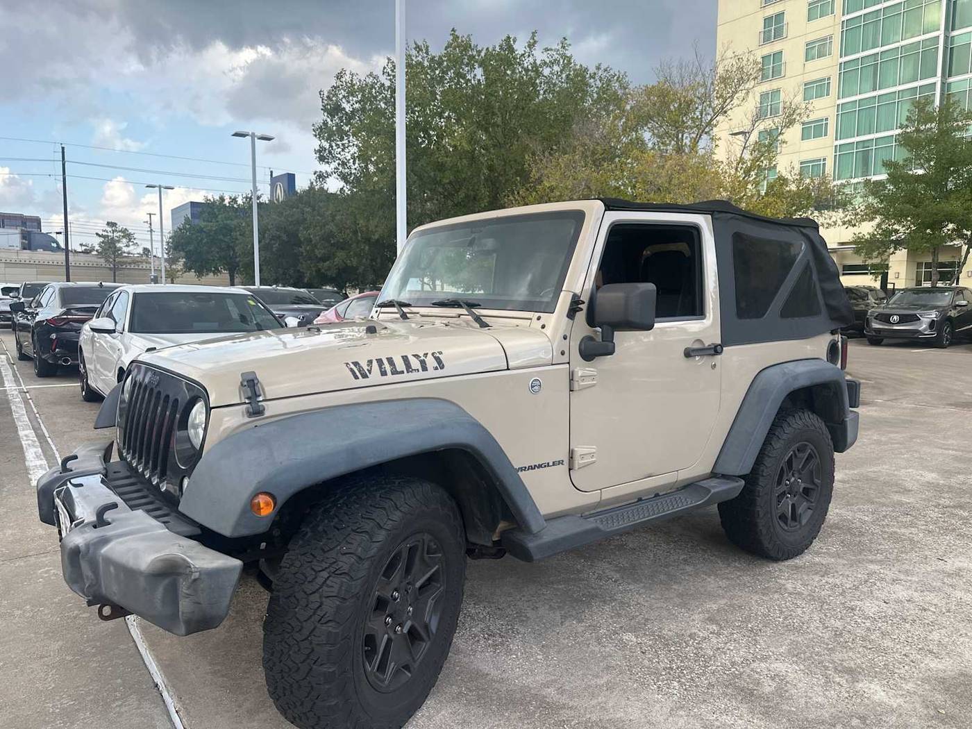 2016 Jeep Wrangler Willys Wheeler — SUV — 69,692 mi — Houston, TX