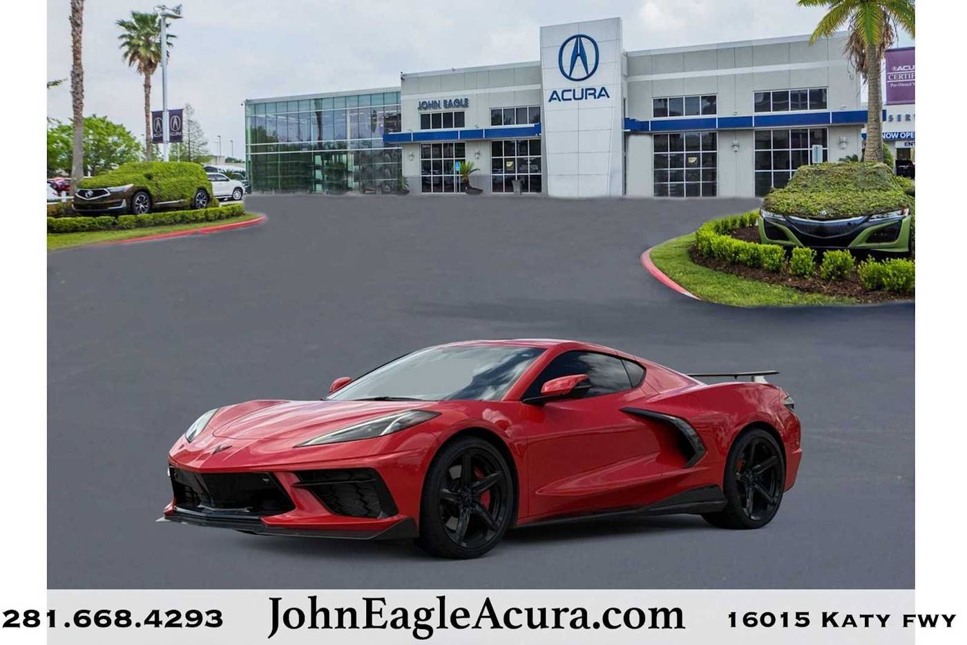 2020 Chevrolet Corvette 3LT — Coupe — 11,792 mi — Houston, TX