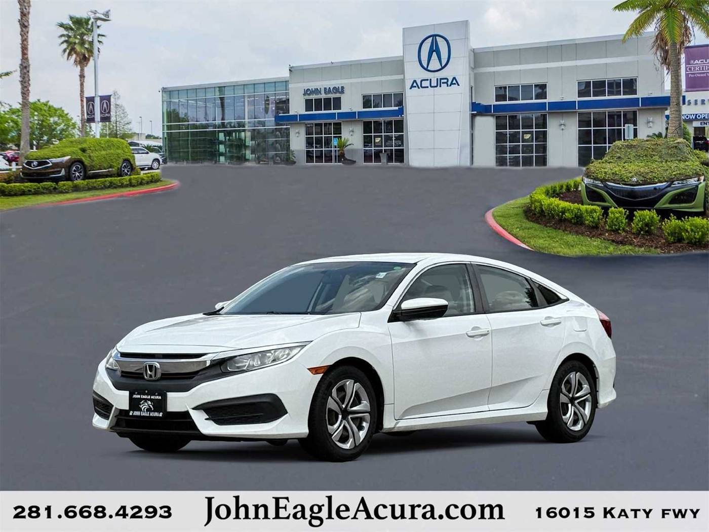2017 Honda Civic LX — Sedan — 76,432 mi — Houston, TX