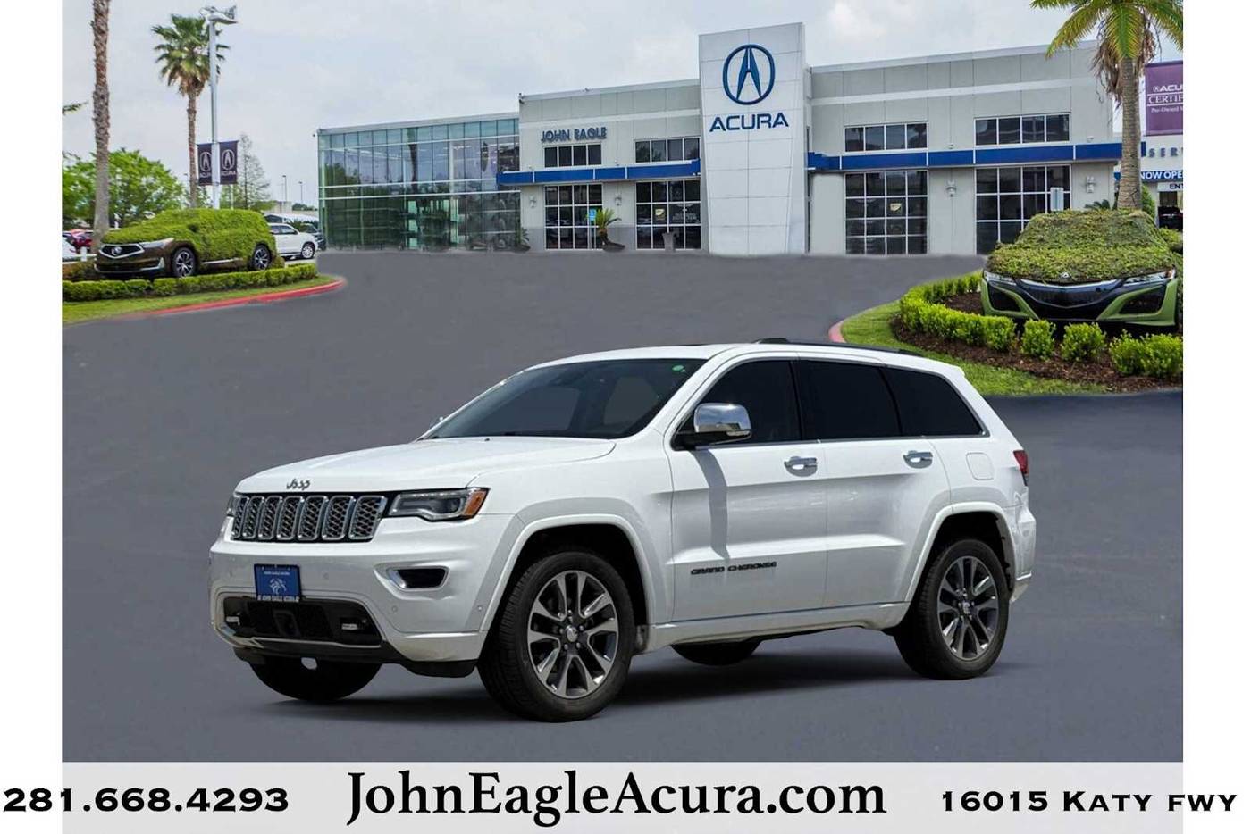 2017 Jeep Grand Cherokee Overland — SUV — 70,517 mi — Houston, TX