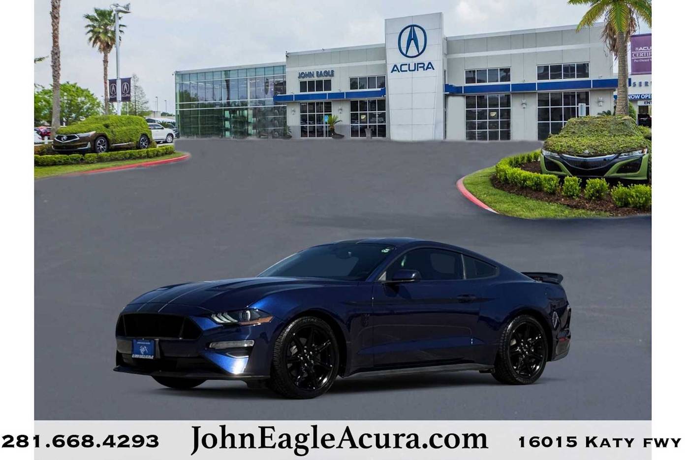2018 Ford Mustang EcoBoost — Coupe — 65,103 mi — Houston, TX