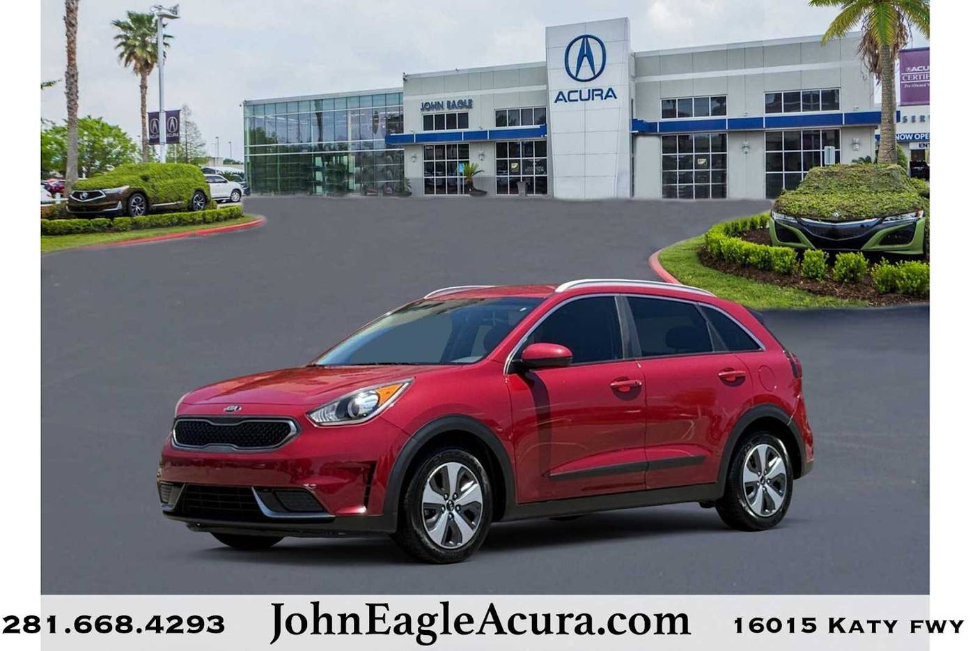 2017 Kia Niro Hybrid LX — SUV — 63,043 mi — Houston, TX