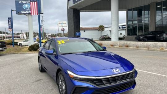 2024 Hyundai Elantra Hybrid Blue — Sedan — 9,415 mi — Pensacola, FL