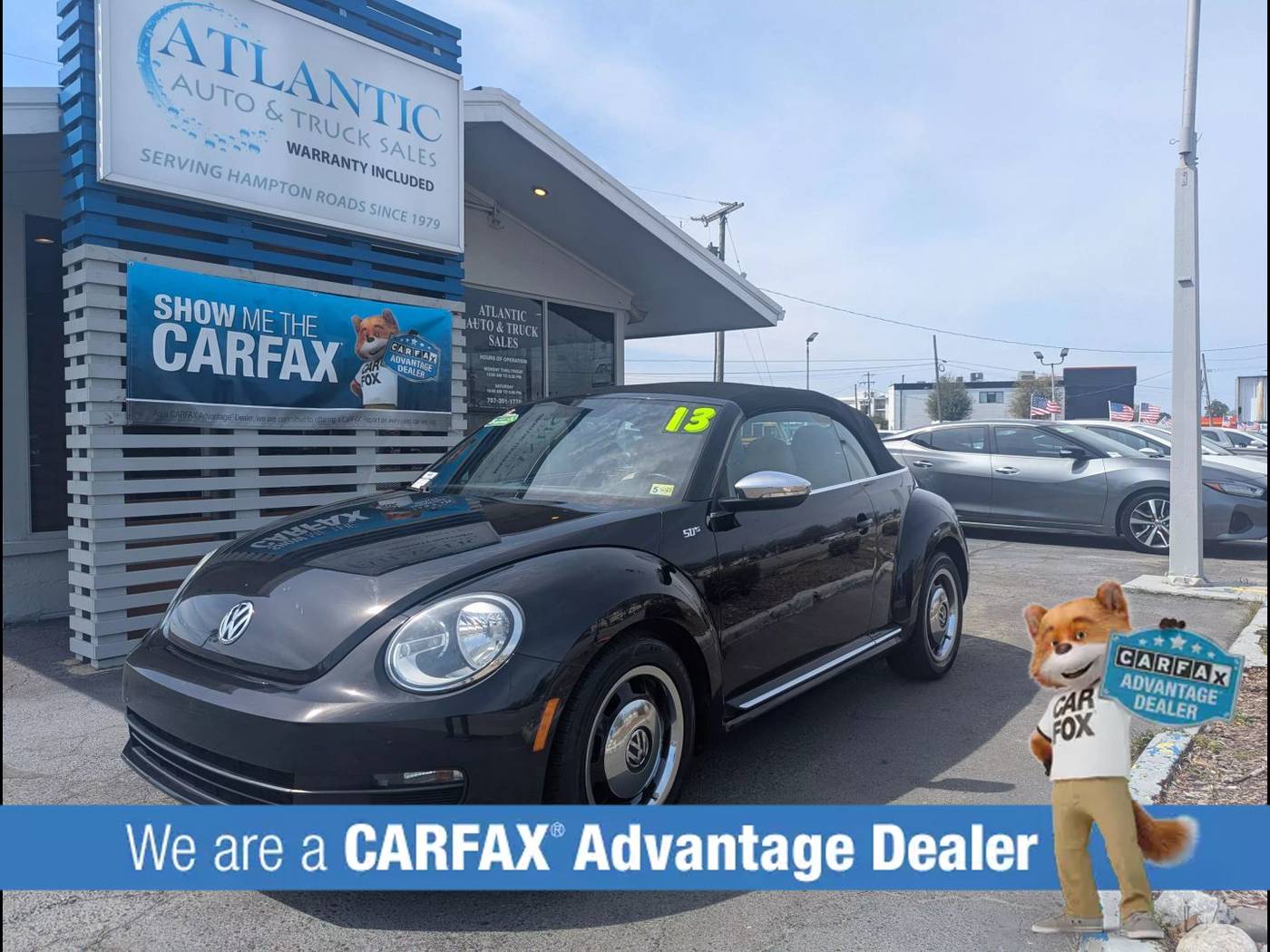 2013 Volkswagen Beetle 2.5 — Convertible — 92,577 mi — Virginia Beach, VA