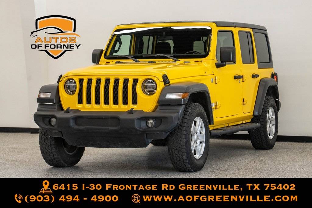 2020 Jeep Wrangler Sport S — SUV — 98,764 mi — Forney, TX