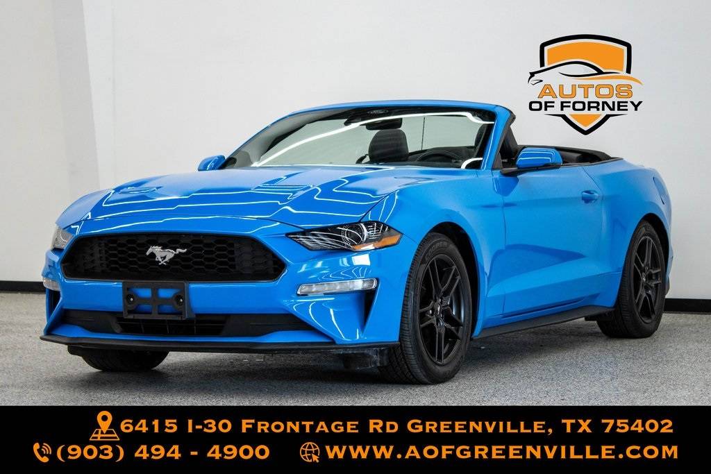 2023 Ford Mustang EcoBoost Premium — Convertible — 36,555 mi — Forney, TX