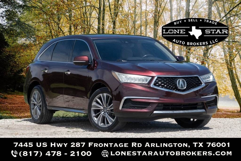 2017 Acura MDX Technology Package — SUV — 92,033 mi — Forney, TX