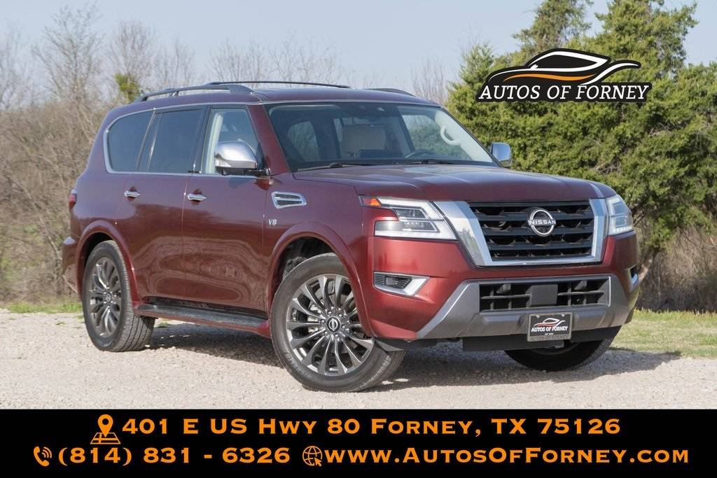 2022 Nissan Armada Platinum — SUV — 76,431 mi — Forney, TX