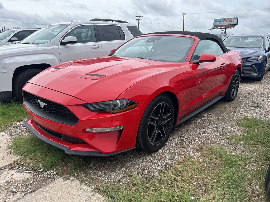 2021 Ford Mustang EcoBoost Premium — Convertible — 50,587 mi — Forney, TX