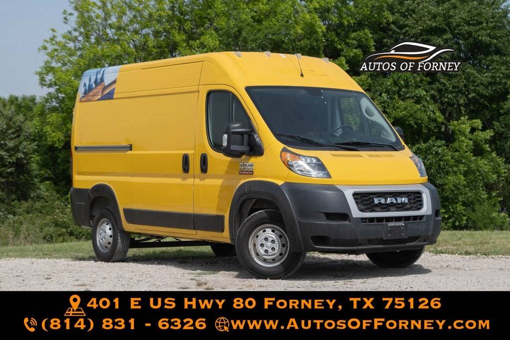 2020 Ram ProMaster Cargo Van 1500 — Cargo Van — 98,540 mi — Forney, TX