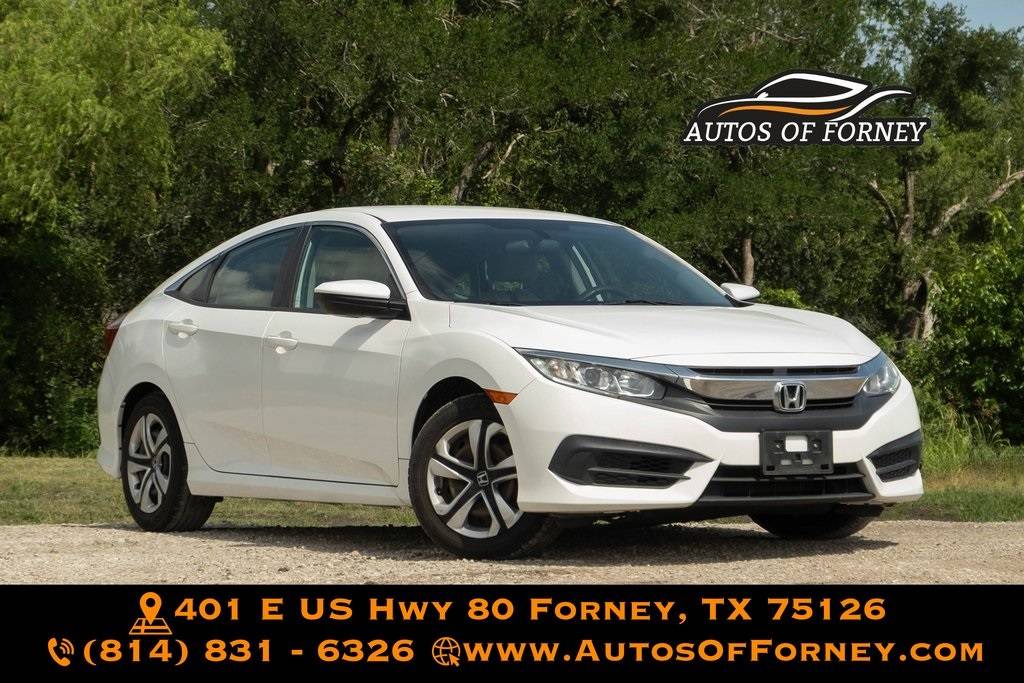 2017 Honda Civic LX — Sedan — 104,076 mi — Forney, TX