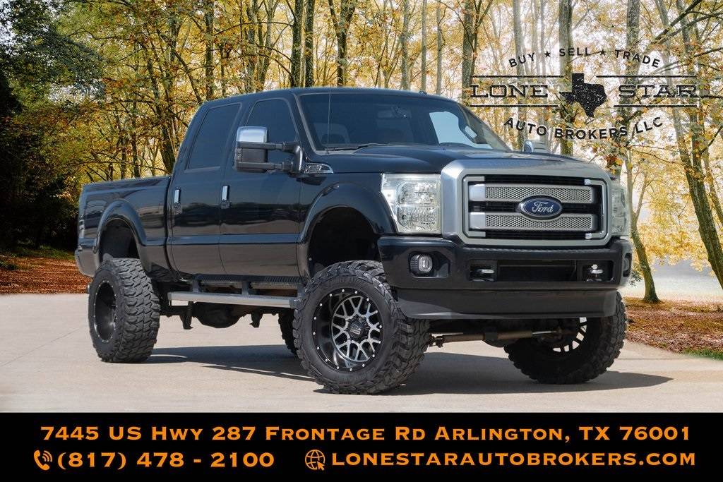 2016 Ford Super Duty F-250 Platinum — Pickup Truck — 81,658 mi — Forney, TX