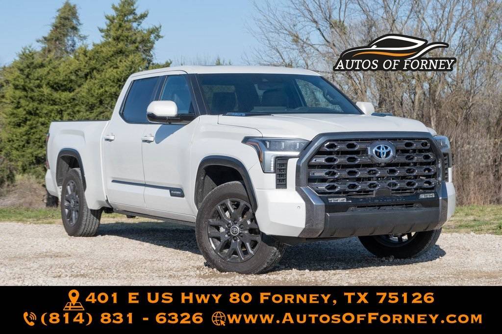 2024 Toyota Tundra Hybrid Platinum — Pickup Truck — 819 mi — Forney, TX