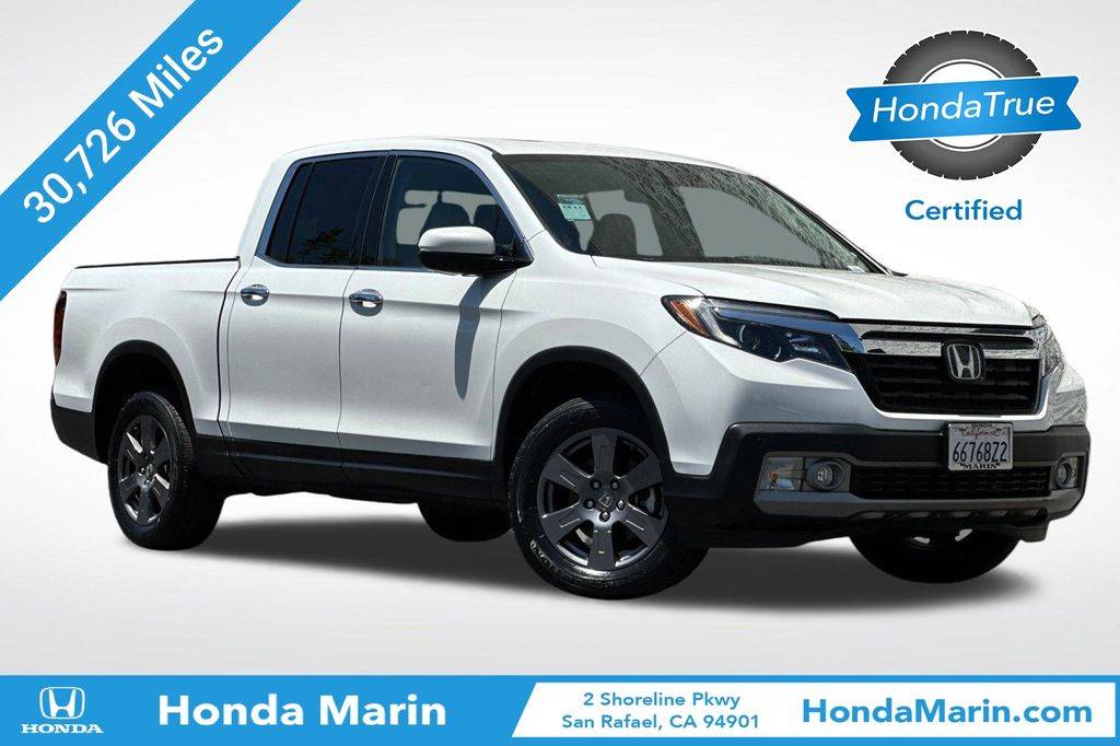 2020 Honda Ridgeline RTL-E — Pickup Truck — 30,726 mi — San Rafael, CA