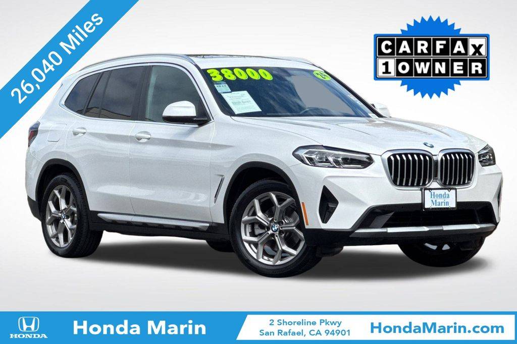 2024 BMW X3 30i — SUV — 26,040 mi — San Rafael, CA