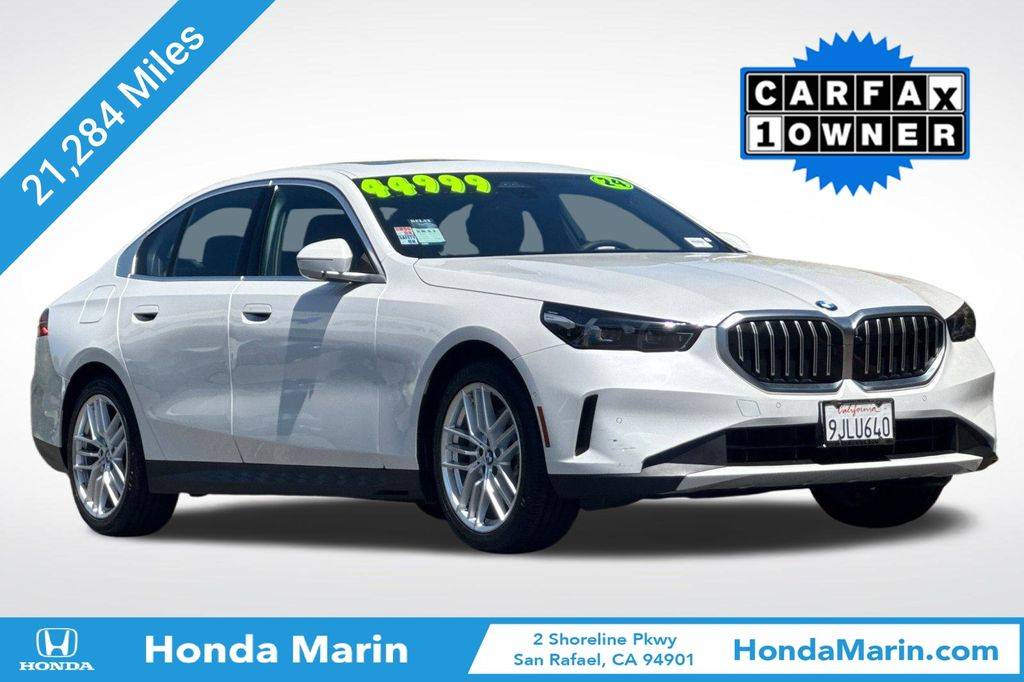 2024 BMW 5 Series 530i — Sedan — 21,284 mi — San Rafael, CA