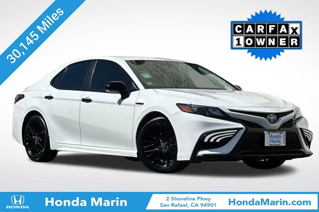 2022 Toyota Camry Hybrid SE Nightshade — Sedan — 30,145 mi — San Rafael, CA
