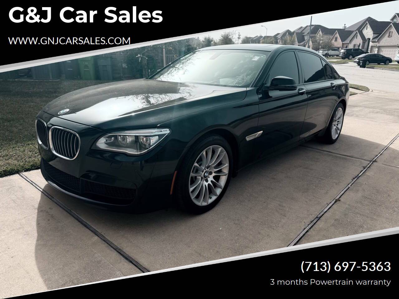 2014 BMW 7 Series 750Li — Sedan — 124,988 mi — Houston, TX