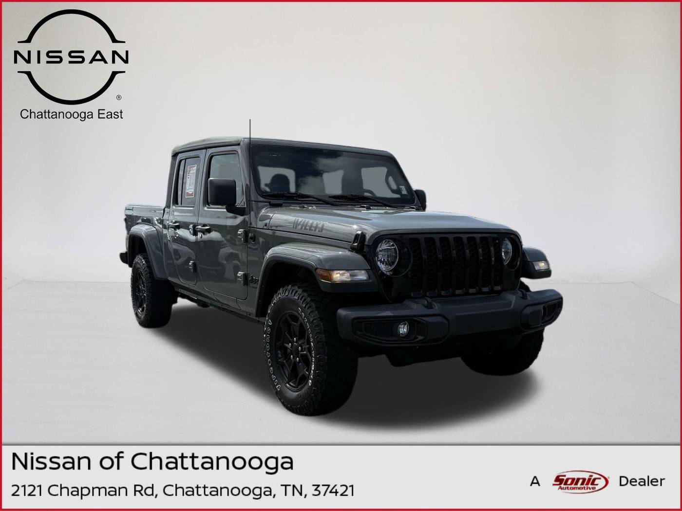 2021 Jeep Gladiator Willys — Pickup Truck — 40,100 mi — Chattanooga, TN