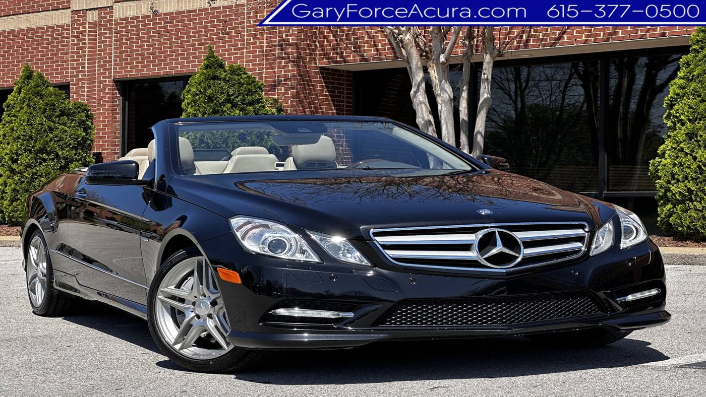2012 Mercedes-Benz E-Class E 550 — Convertible — 38,493 mi — Brentwood, TN