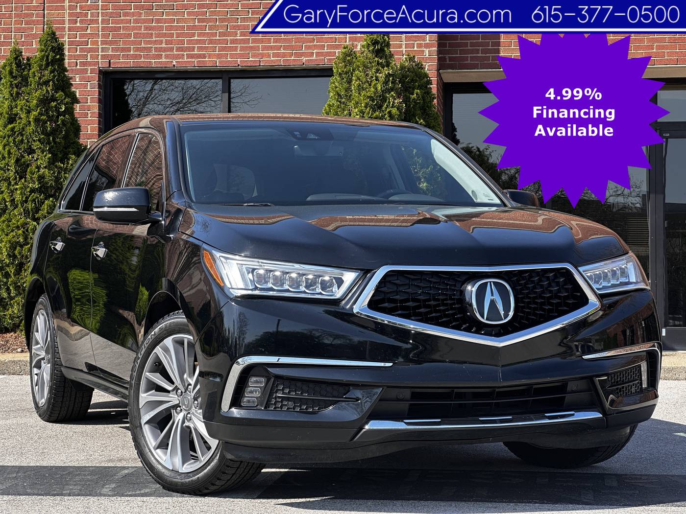 2017 Acura MDX Technology Package — SUV — 76,514 mi — Brentwood, TN