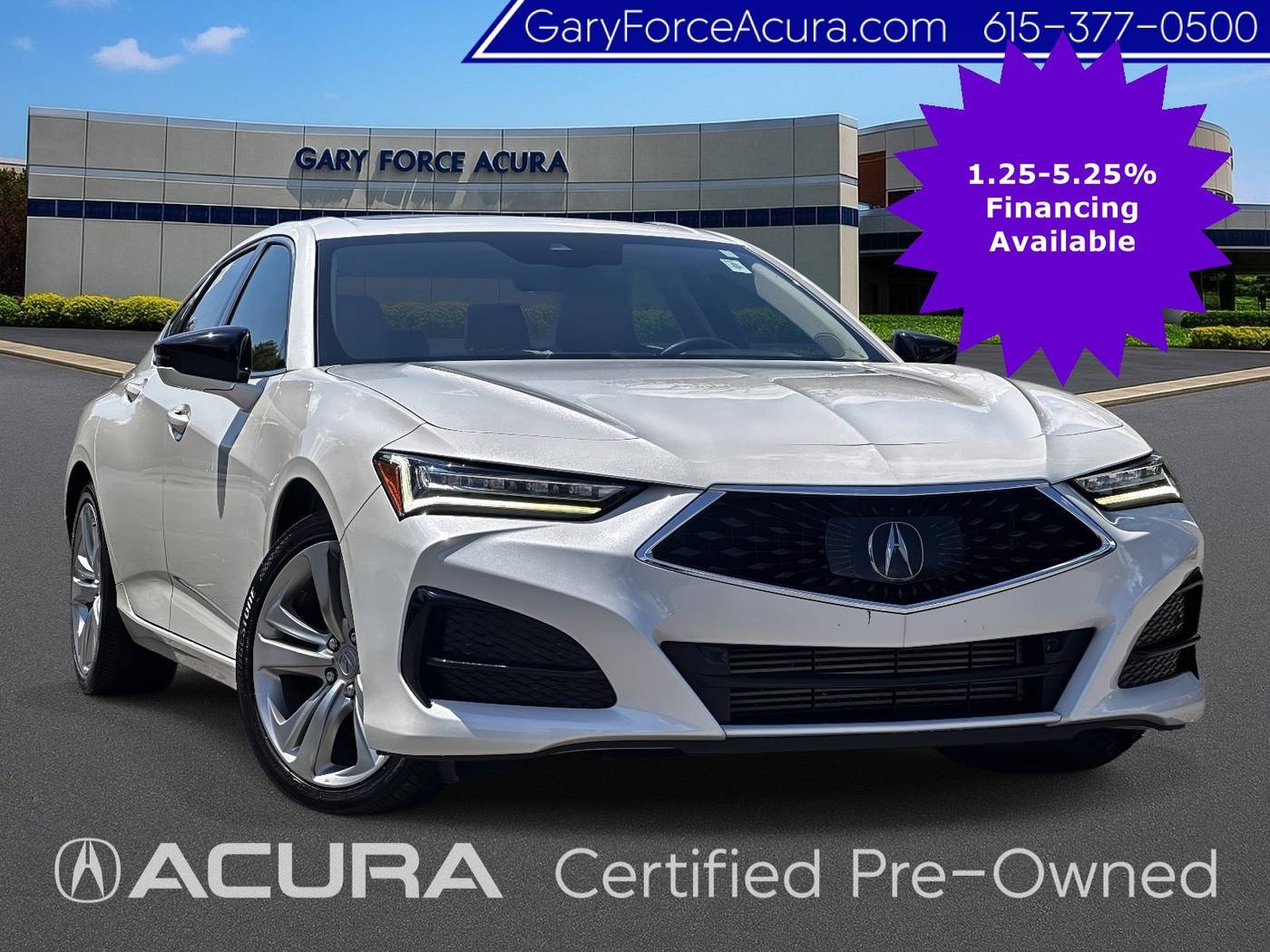 2021 Acura TLX Technology Package — Sedan — 47,069 mi — Brentwood, TN