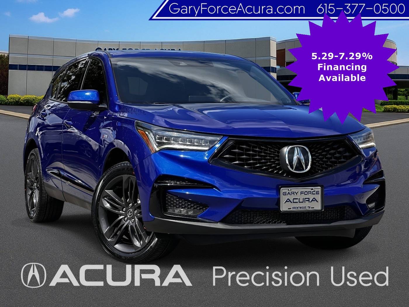 2019 Acura RDX A-Spec Package — SUV — 62,299 mi — Brentwood, TN