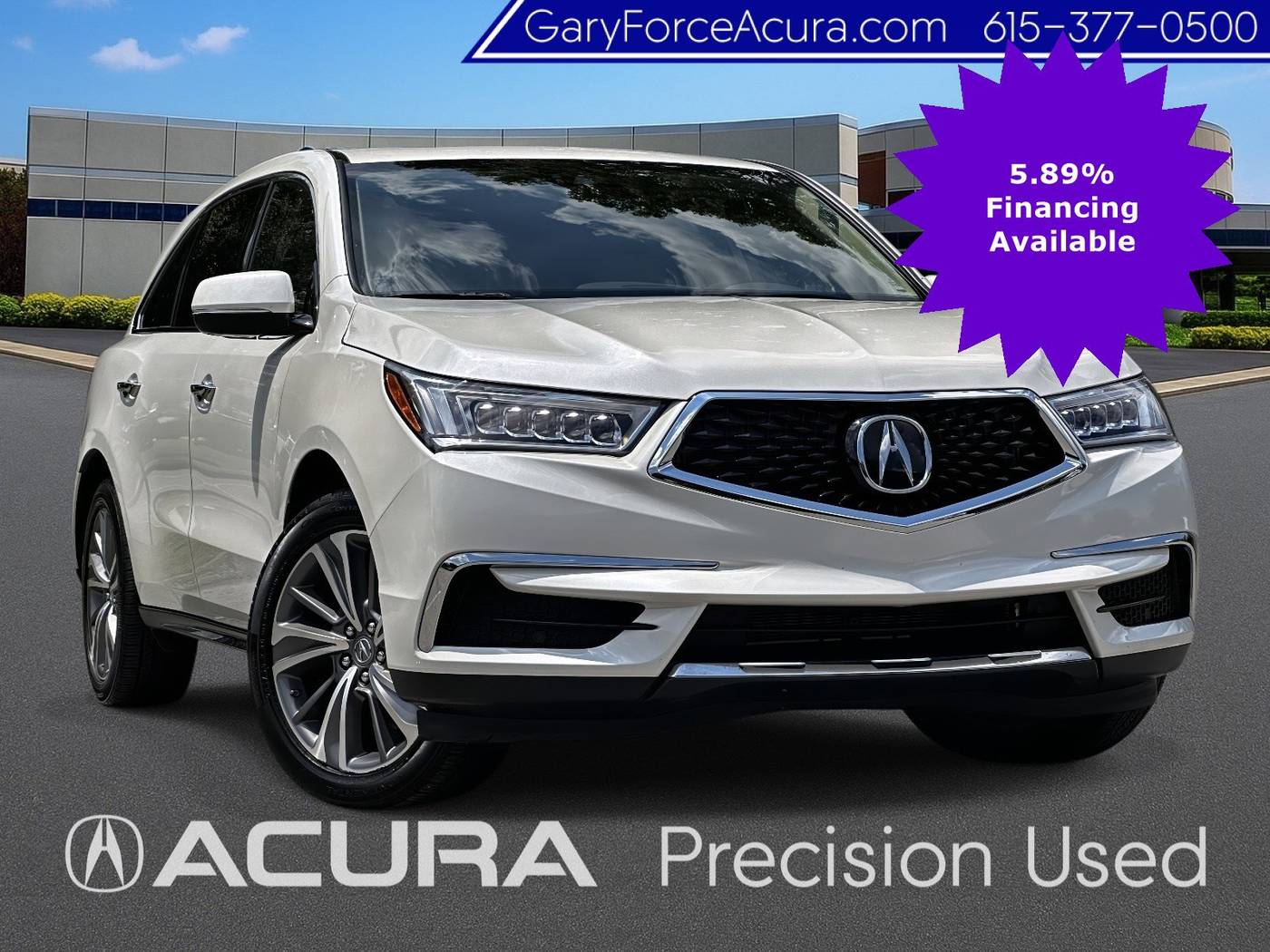 2018 Acura MDX Technology Package — SUV — 99,673 mi — Brentwood, TN