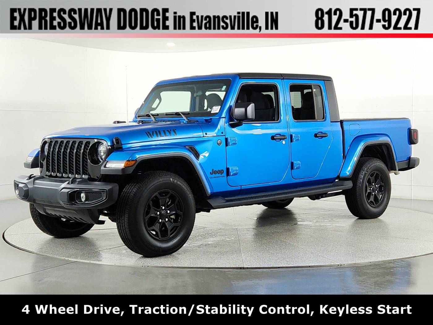 2022 Jeep Gladiator Willys — Pickup Truck — 45,098 mi — Evansville, IN