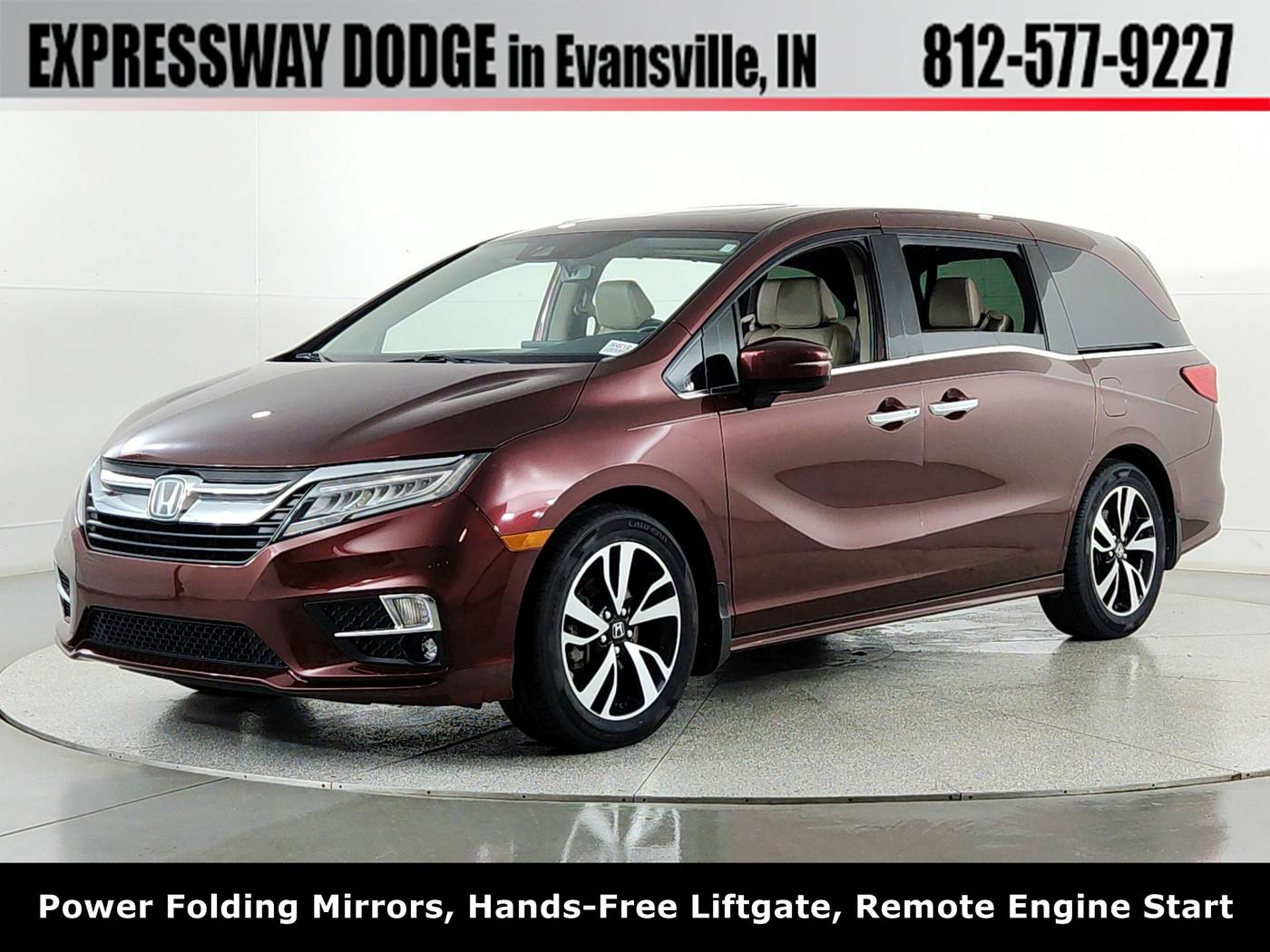 2018 Honda Odyssey Elite — Minivan — 143,717 mi — Evansville, IN