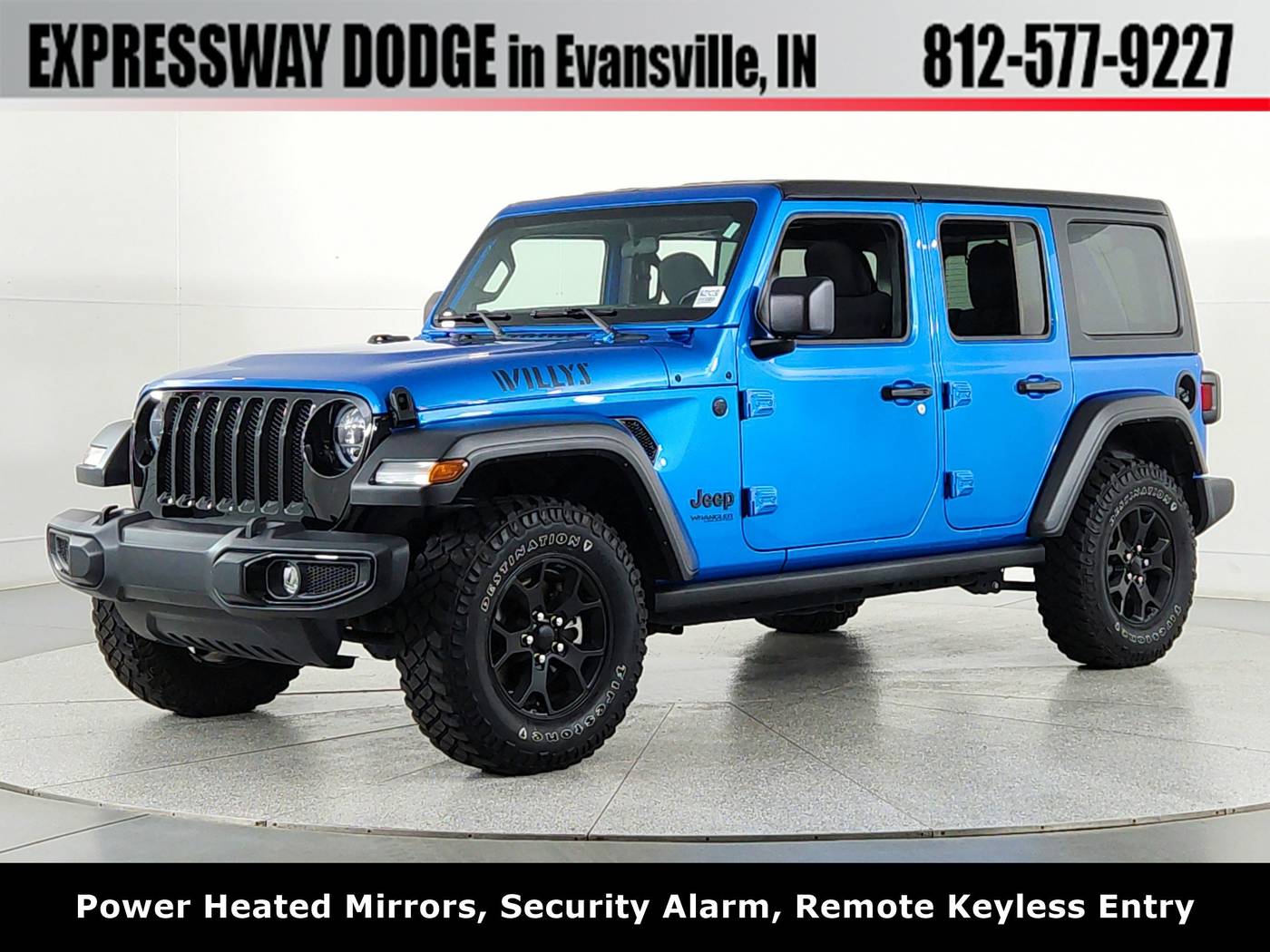 2022 Jeep Wrangler Willys — SUV — 21,467 mi — Evansville, IN