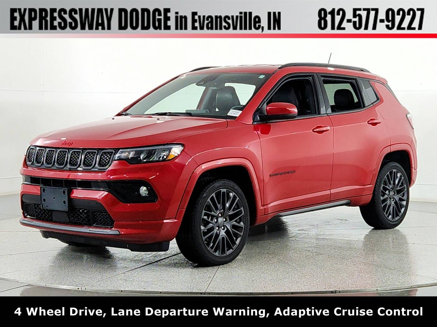 2023 Jeep Compass (RED) Edition — SUV — 54,988 mi — Evansville, IN