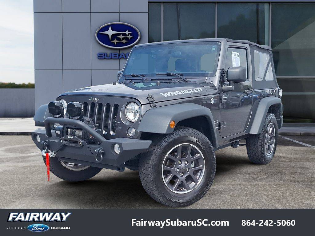 2017 Jeep Wrangler Sport — SUV — 59,812 mi — Greenville, SC