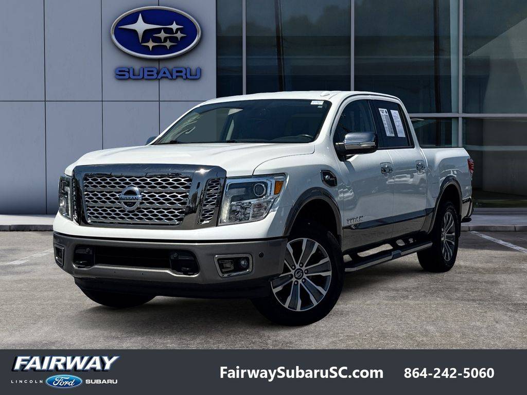 2017 Nissan Titan Platinum Reserve — Pickup Truck — 65,539 mi — Greenville, SC