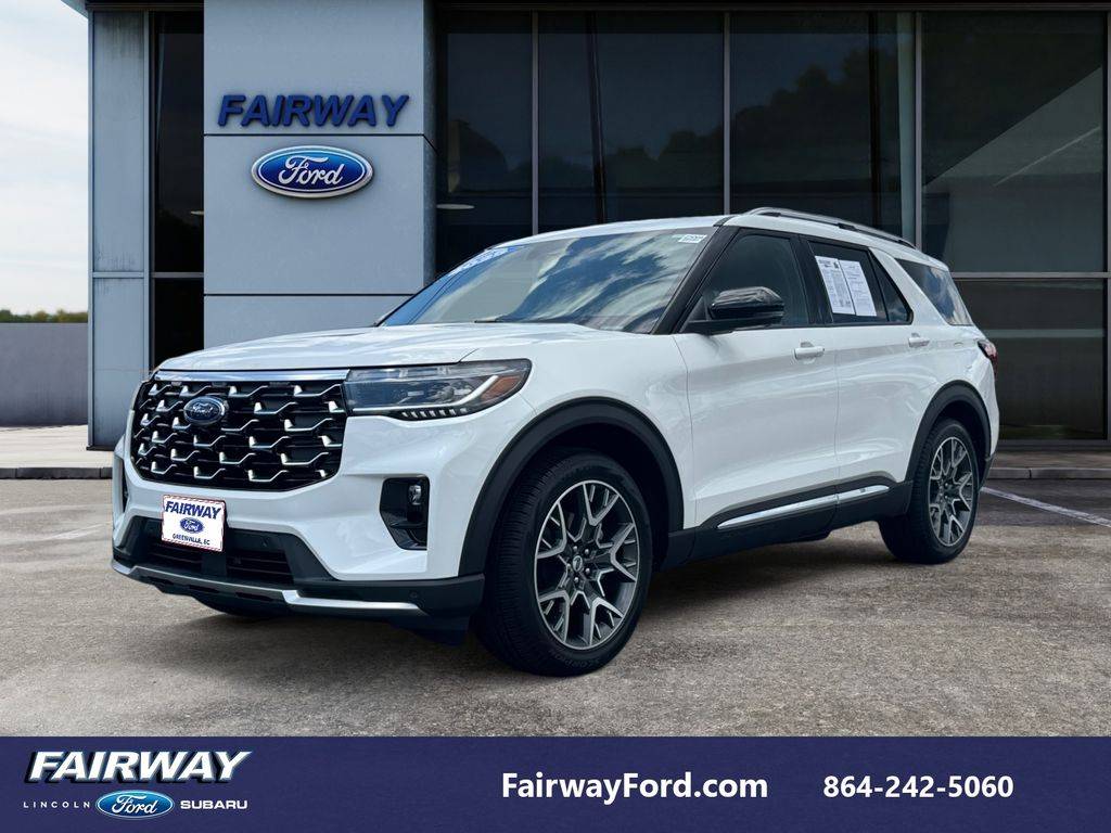 2025 Ford Explorer Platinum — SUV — 1,700 mi — Greenville, SC