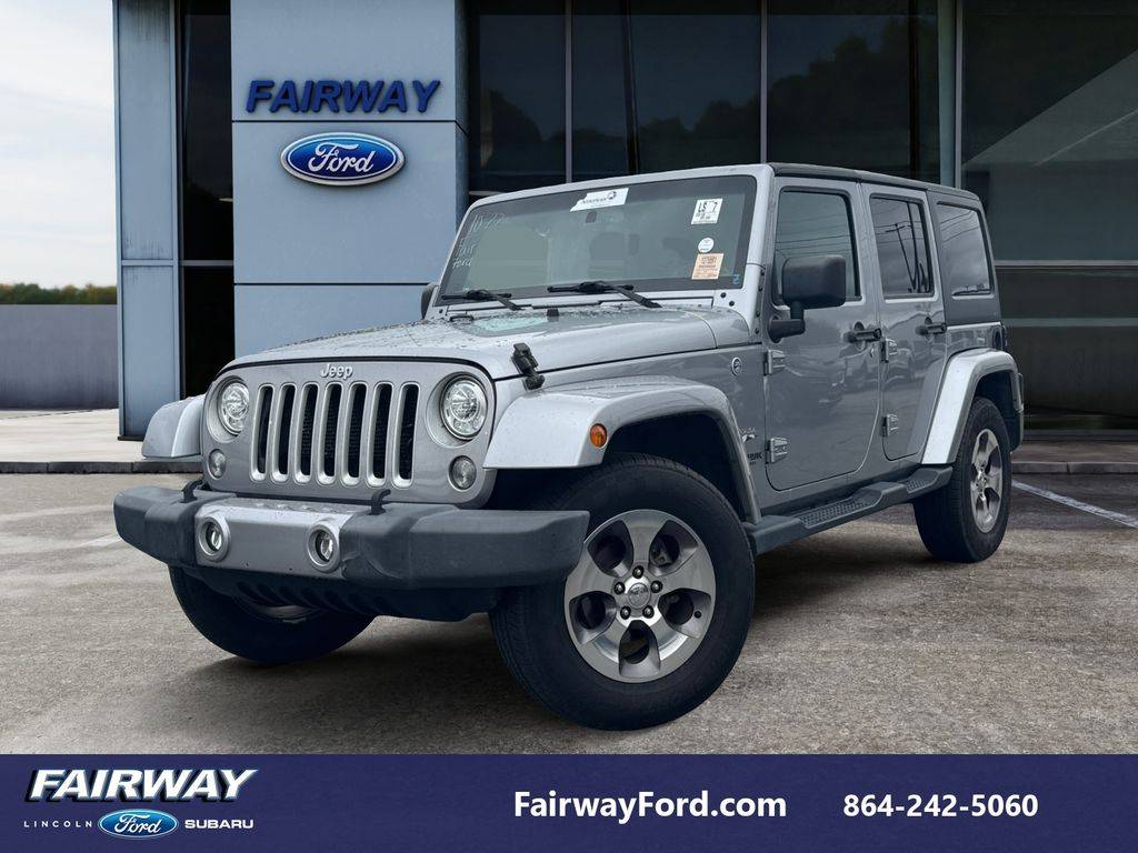 2018 Jeep Wrangler Sahara — SUV — 99,340 mi — Greenville, SC