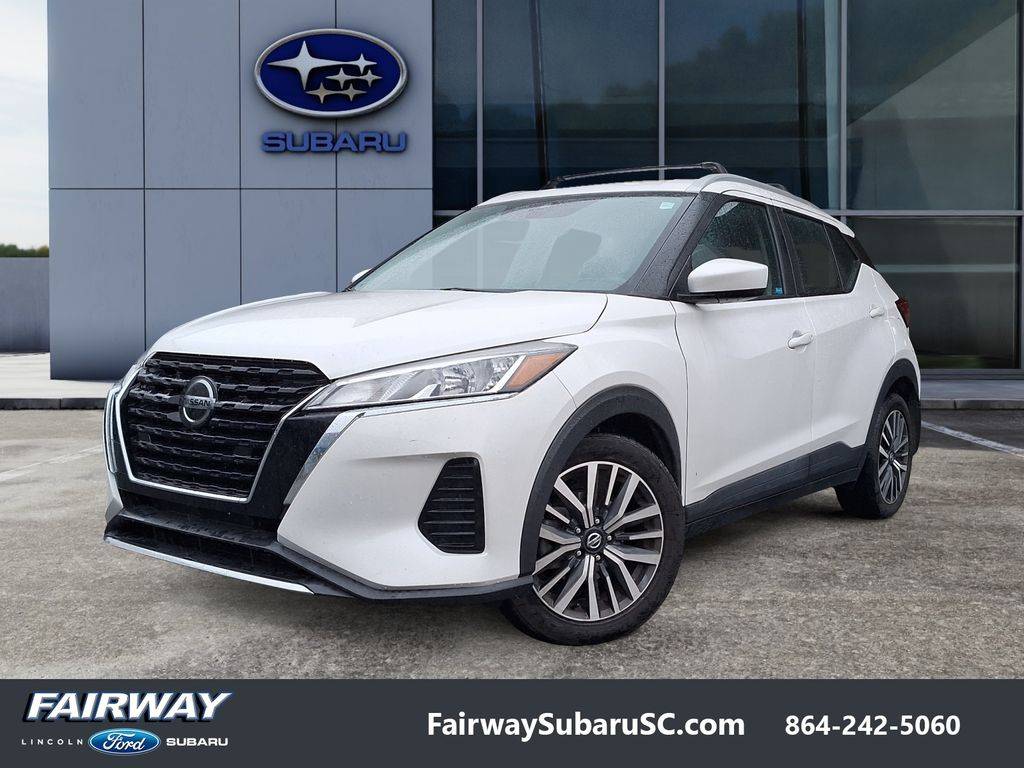 2021 Nissan Kicks SV — SUV — 75,676 mi — Greenville, SC