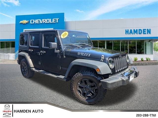 2016 Jeep Wrangler Willys Wheeler — SUV — 116,049 mi — Hamden, CT