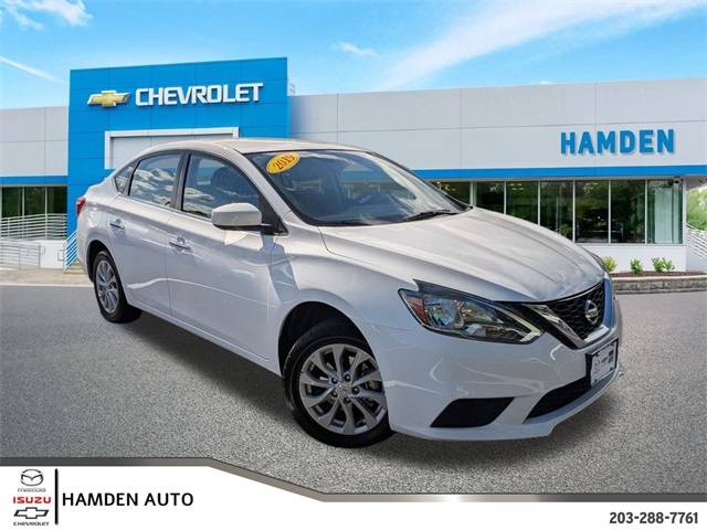 2019 Nissan Sentra SV — Sedan — 128,213 mi — Hamden, CT