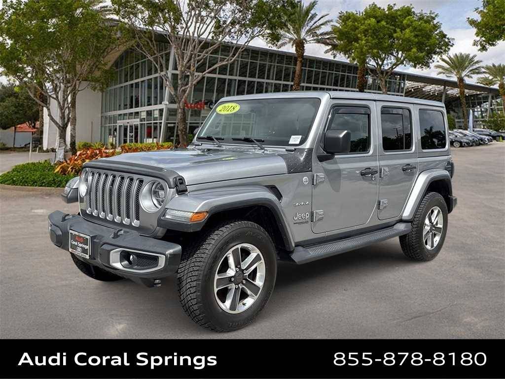 2018 Jeep Wrangler Sahara — SUV — 49,285 mi — Coral Springs, FL