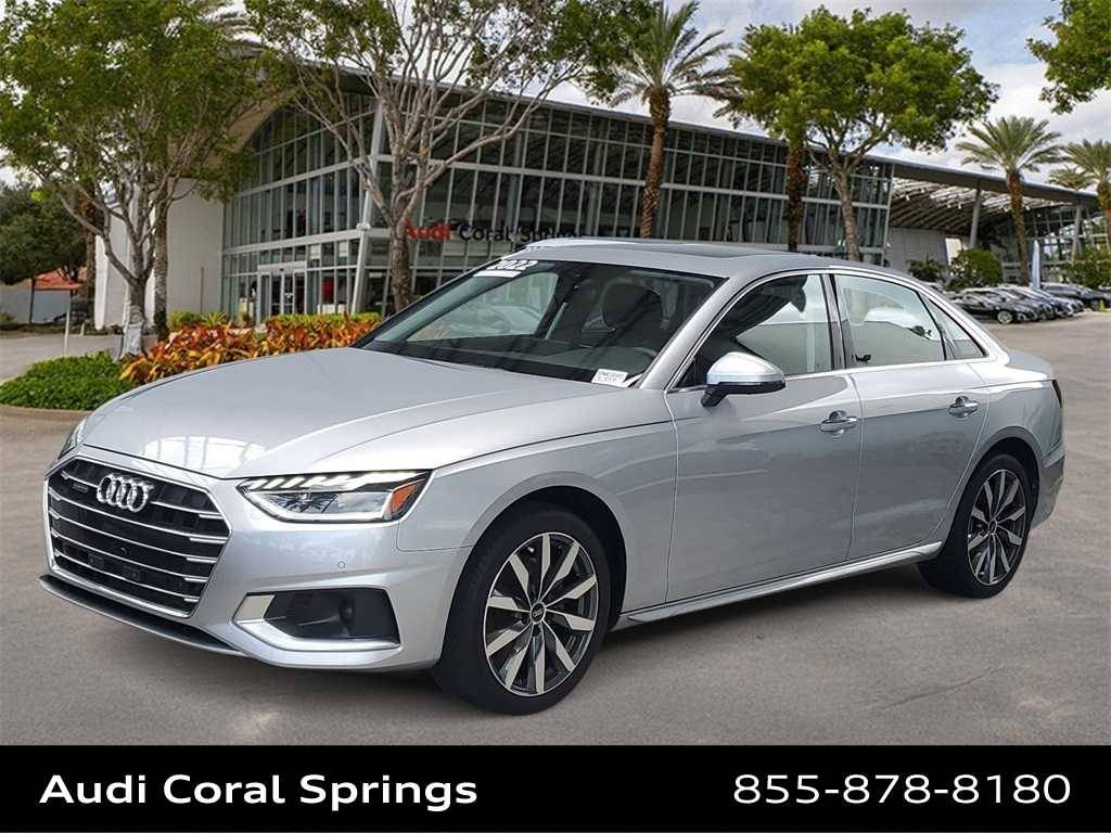 2022 Audi A4 Premium Plus — Sedan — 11,432 mi — Coral Springs, FL